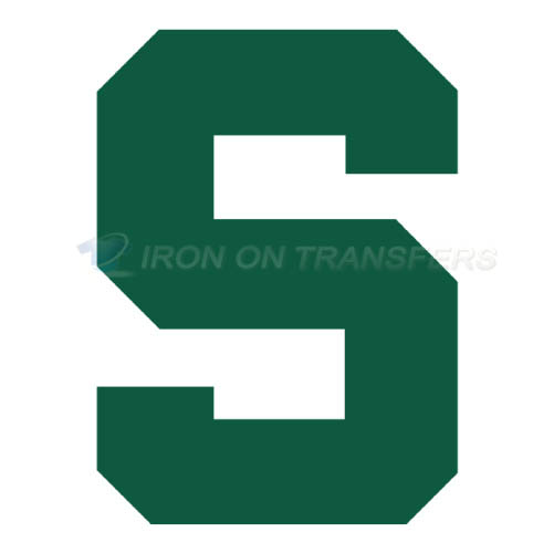 Michigan State Spartans Logo T-shirts Iron On Transfers N5059